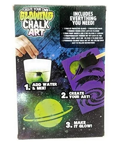 Create Your Own Glowing Chalk Art $16.49 Kids' Drawing & Writing Boards