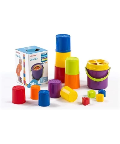 Educational - Giantte Stacking Cups Game Set for Kids Assorted (97211) $46.31 Stacking Games