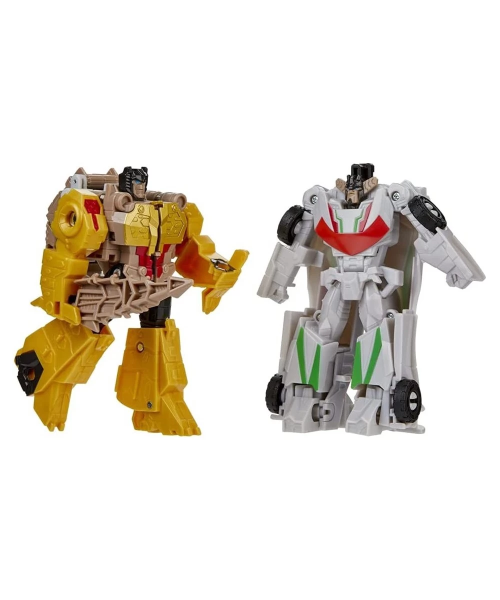 Bumblebee Cyberverse Adventures Dinobots Unite Toys Dino Combiners Wheelgrim 2-Pack Action Figures Ages 6 and Up 4.5-inch $36...