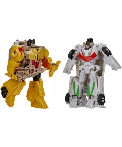 Bumblebee Cyberverse Adventures Dinobots Unite Toys Dino Combiners Wheelgrim 2-Pack Action Figures Ages 6 and Up 4.5-inch $36...