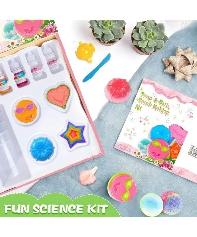 Crafts for Girls Ages 8-12 2 in 1 Soap Making Science Kit for Girls & Boys Great Educational STEM DIY Craft Activity Gift for...