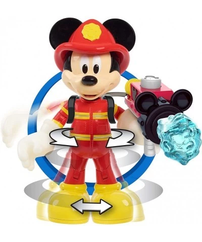 Disney Junior Fire Rescue Mickey Mouse Articulated 6-inch Figure and Accessories Officially Licensed Kids Toys for Ages 3 Up ...