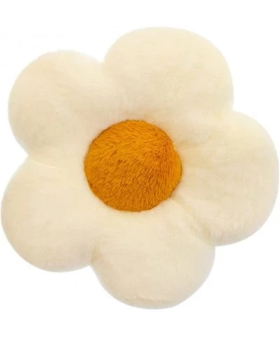 Flower Throw Pillow for Kids Sunflower Plush Sofa Cushion White Petals 13.8 $24.98 Kids' Plush Toy Pillows