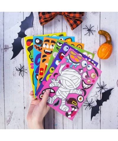 36 Sheets Halloween Stickers for Kids Make a Face Stickers for Halloween Party Favors Supplies Halloween Games Activities DIY...