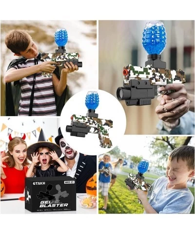 Gel Ball Blaster Electronic - Splat Gun Automatic with 40 000 Gel Balls and 2 Modes Splatter Shooting Team Game for Age 12+ (...