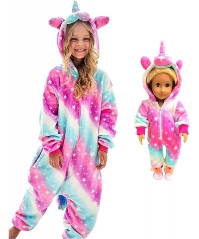 Unicorn Onesie for Girls Animal Cosplay Halloween Costume $45.39 Kids' Costumes