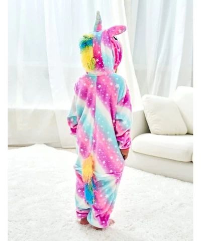 Unicorn Onesie for Girls Animal Cosplay Halloween Costume $45.39 Kids' Costumes