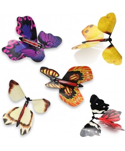 Magic Flying Butterfly Wind Up Toys for Card Gag Gifts for Kids Great Surprise  Colorful Butterfly in Book Greeting Card Book...