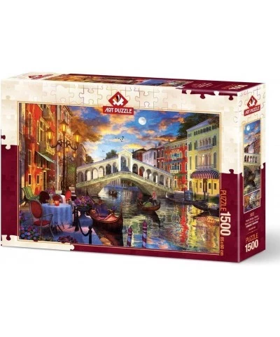 Heidi Rialto Bridge in Venice 1500 Piece Jigsaw Puzzle $51.07 Jigsaw Puzzles