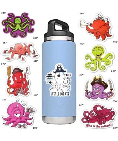 Octopus Stickers for Kids Water Bottles Stickers for Teens Waterproof Stickers Vinyl Laptop Stickers Pack (50 Pcs) $16.64 Kid...