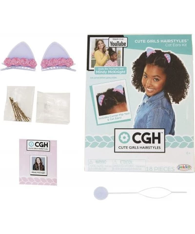 CGH Cute Girls Hairstyles! Cat Ears Hair Accessory Set $12.10 Kids' Dress-Up Accessories