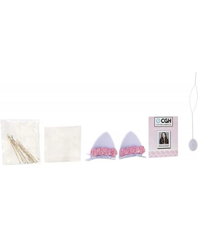 CGH Cute Girls Hairstyles! Cat Ears Hair Accessory Set $12.10 Kids' Dress-Up Accessories