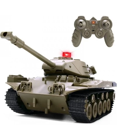 Remote Control Tank for Kids M41A3 American Army Battle Tank Programmable RC Tanks with Lights & Realistic Sounds RC Military...