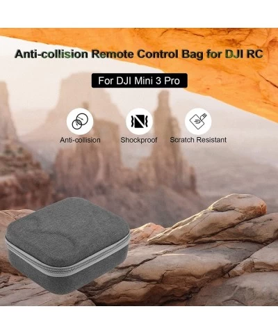 Hard Carrying Case for DJI RC Portable Storage Bag Shockproof Carrying Case Travel Protective Case Compatible with DJI Mini 3...