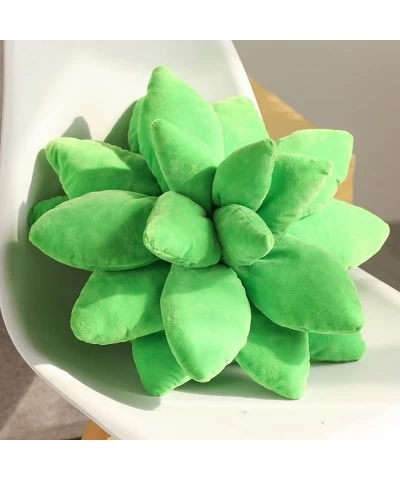 17.7in Succulent Pillow Cute Stuffed Plant Plush Pillows 3D Succulents Cactus Pillow Novelty Plush Cushion for Garden Bedroom...