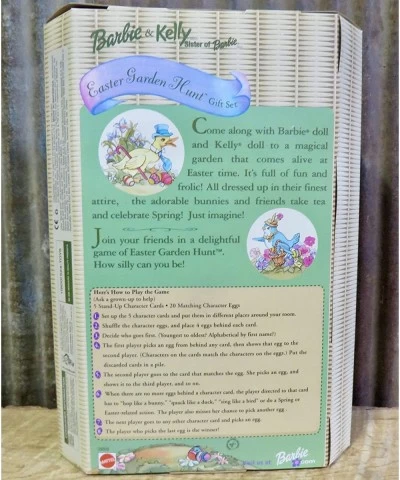 Special Edition & Kelly Easter Garden Hunt Gift Set 12 and 4 Figure includes the Easter Garden Hunt game! $103.58 Dolls