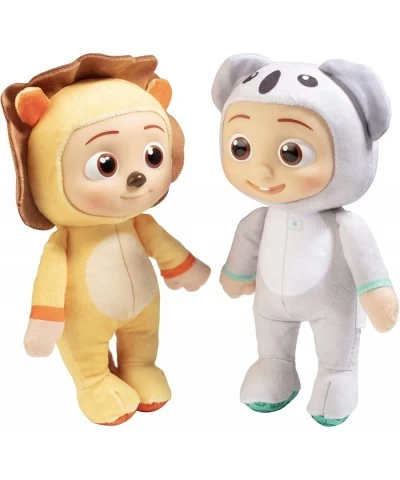 JJ Lion & Koala Plush Stuffed Animal Toys 2 Pack - 8" Plush Doll Figures - Great Gift for Toddlers and Kids - Ages 18 Months ...