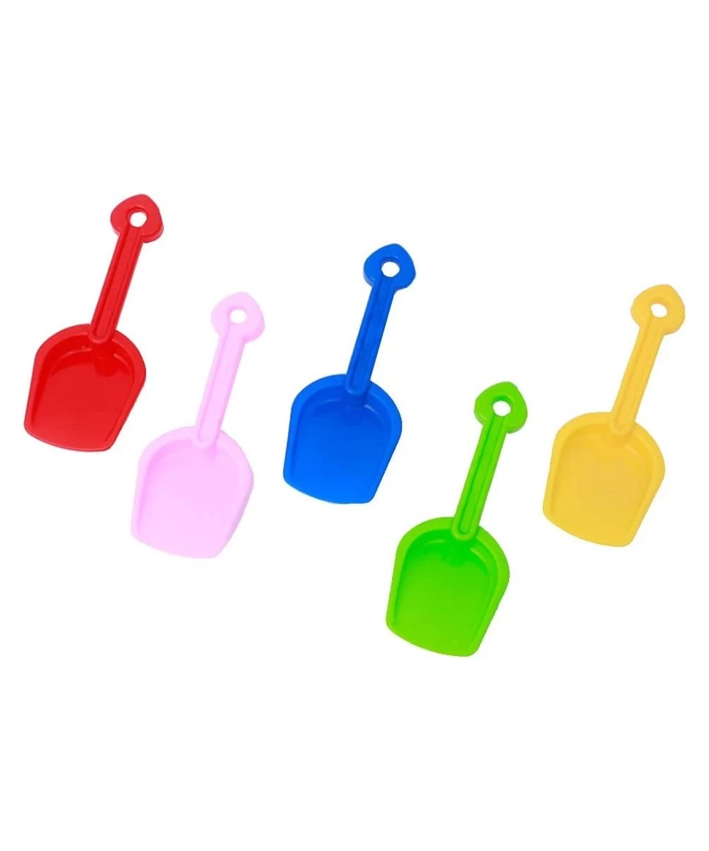 7.5 inch 5 Color 10 Piece Children's Beach Toys Spade Plastic Shovel Children's Kindergarten Gifts Sand Pool Dredging Water T...