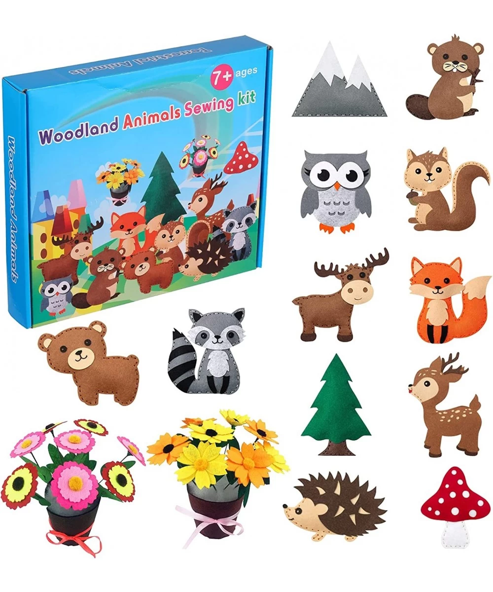 Sewing Kit for Kids Craft Kits for Kids Animal Craft Kit Art Craft Animals Sewing Kit DIY Crafts Educational Sewing Kit for K...