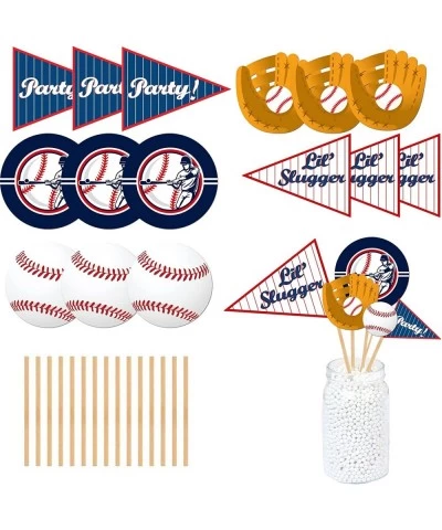 114pcs Baseball Party Decorations Baseball Birthday Decorations Supplies Baseball Birthday Backdrop Concessions Banner Baseba...