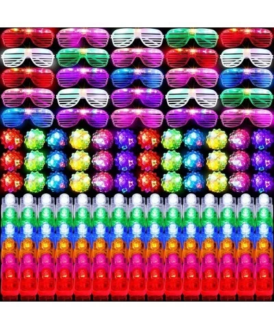 182 Pieces LED Light Up Toys Party Favors Glow in the Dark Party Supplies with 102 Pieces LED Finger Lights 30 Pieces Glow Gl...