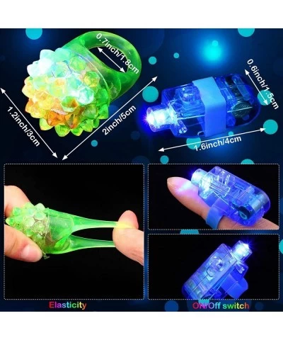 182 Pieces LED Light Up Toys Party Favors Glow in the Dark Party Supplies with 102 Pieces LED Finger Lights 30 Pieces Glow Gl...