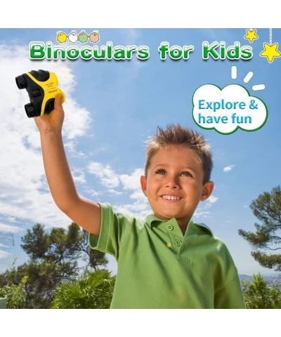 Compact Shock Proof Binocular for Kids–Mini Binoculars for Children Small Binoculars’ Kids Best Gifts-Festival Gifts (Yellow)...