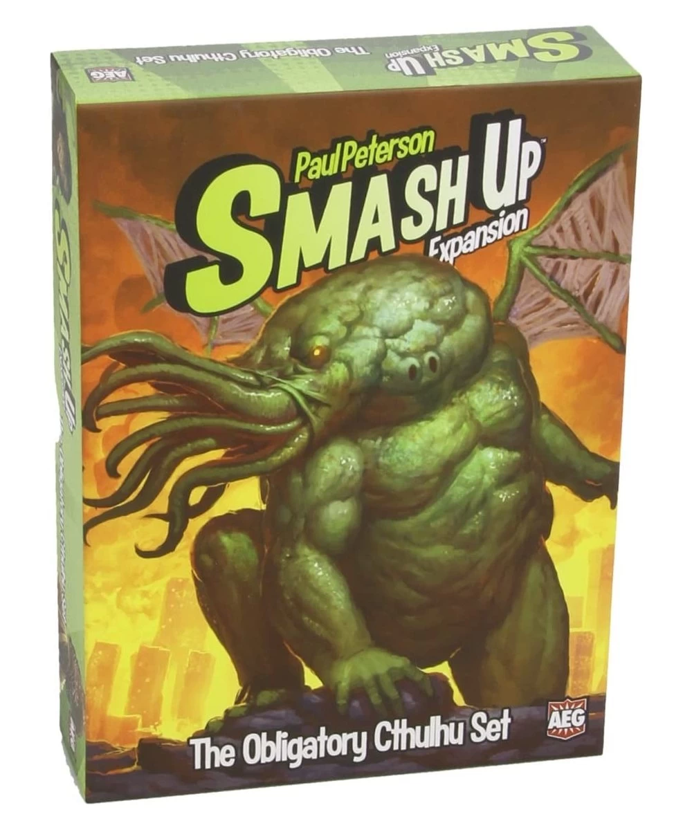 Alderac Entertainment Group Smash Up The Obligatory Cthulhu Expansion - Board Game Card Game Lovecraft Old Ones and More 2 to...