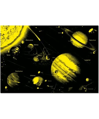 Solar System 14461 Neon Series Jigsaw Puzzle (1000 Piece) One Color $46.08 Jigsaw Puzzles