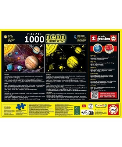 Solar System 14461 Neon Series Jigsaw Puzzle (1000 Piece) One Color $46.08 Jigsaw Puzzles