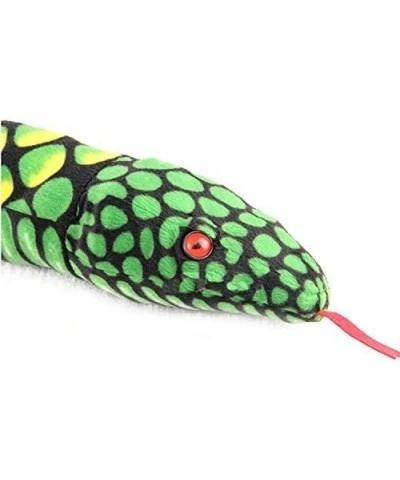 Giant Boa Constrictor Stuffed Animal Soft Snake Plush Toy (Green（70"-180CM）) $48.20 Stuffed Animals & Teddy Bears