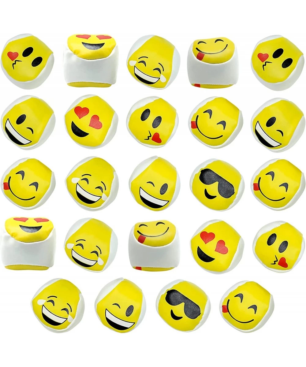 Emoji Hacky Sacks Hacky Sack Balls for Kids Funny Emoji Kickballs Party Favors Assorted Emoticon Design Hacky Sack Balls for ...