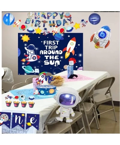 First Trip Around The Sun Birthday Decorations For Boys First Trip Around The Sun Banner Space 1st Birthday 1st Trip Around T...