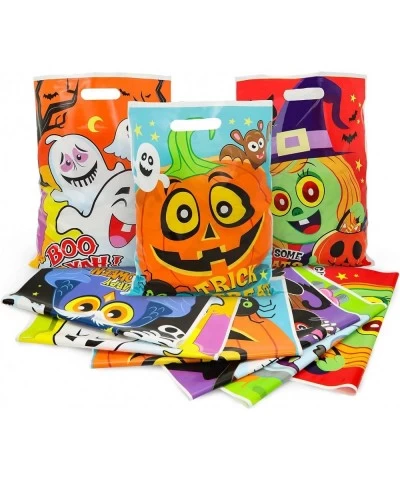 72 Pcs Large Halloween Treat Bags with Character Designs Halloween Goodie Bags for Halloween Party Trick or Treat Candy Bags ...