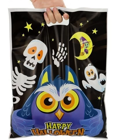 72 Pcs Large Halloween Treat Bags with Character Designs Halloween Goodie Bags for Halloween Party Trick or Treat Candy Bags ...