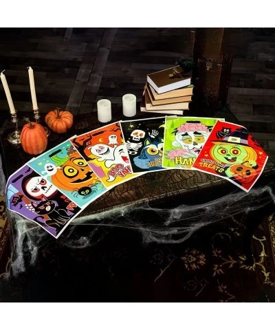 72 Pcs Large Halloween Treat Bags with Character Designs Halloween Goodie Bags for Halloween Party Trick or Treat Candy Bags ...