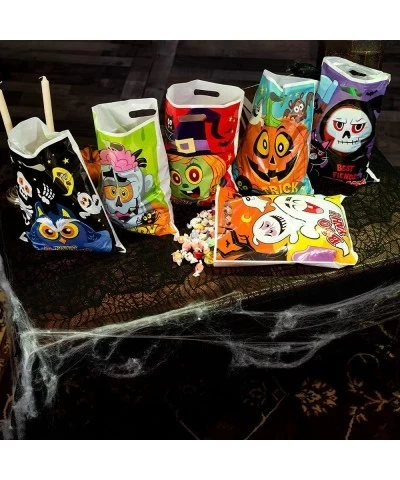 72 Pcs Large Halloween Treat Bags with Character Designs Halloween Goodie Bags for Halloween Party Trick or Treat Candy Bags ...