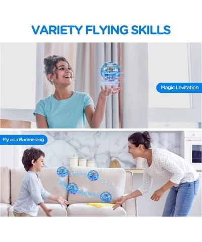 Flying Orb Ball Magic Hover Toys 2022 Cool Hand Controlled Mini Drone UFO for Kids Fly Christmas Toy Teen Boy Girl 678910+ Ne...