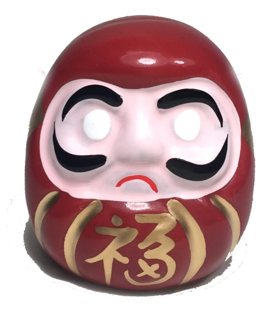 Porcelain Mini Daruma Doll 2 inches tall $18.65 Dolls