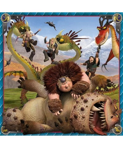 How to Train Your Dragon Jigsaw Puzzle (3 x 49 Piece) $31.40 Jigsaw Puzzles