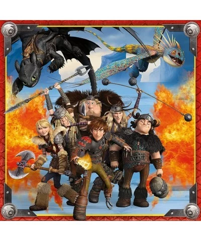 How to Train Your Dragon Jigsaw Puzzle (3 x 49 Piece) $31.40 Jigsaw Puzzles