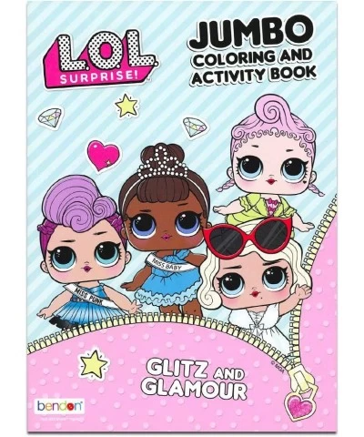 L.O.L. Surprise! LOL! 80PG Coloring Book-1 Pc Multicolor $13.99 Kids' Drawing & Writing Boards