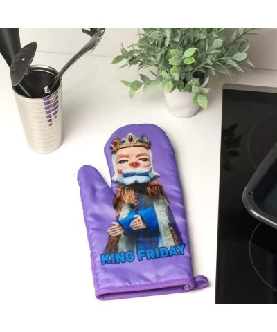 Mister Rogers Neighborhood King Friday Puppet Oven Mitt | TV Show Merchandise $27.91 Hand Puppets