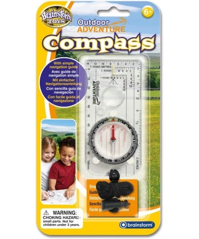 Outdoor Adventure Compass Designed for Children Ages 3+ Years Multicolor $20.27 Nature Exploration Toys