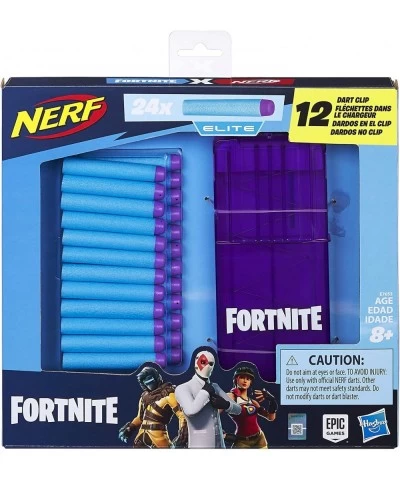 Fortnite 12-Dart Clip & 24 Official Elite Darts -- Refill Pack for Fortnite Elite Blasters -- for Youth Teens Adults $22.88 T...