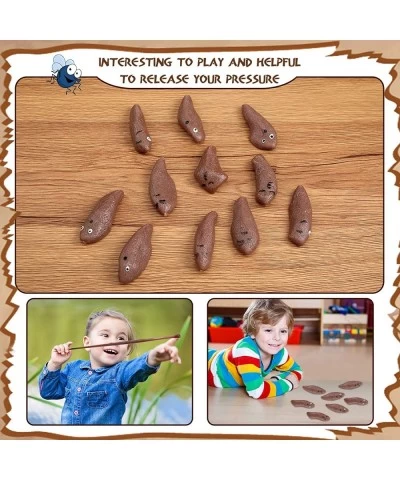 84 Pieces Rubber Slingshot Novelty Toys Finger Slingshot Fake Poo Toy Ornament Slingshot Gag Toys Funny Rubber Fingers Stretc...