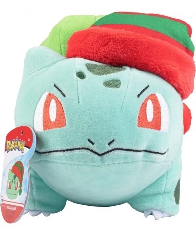 Pokémon 8" Holiday Christmas Bulbasaur Plush Stuffed Animal Toy - Officially Licensed - Age 2+ $44.03 Plush Figure Toys