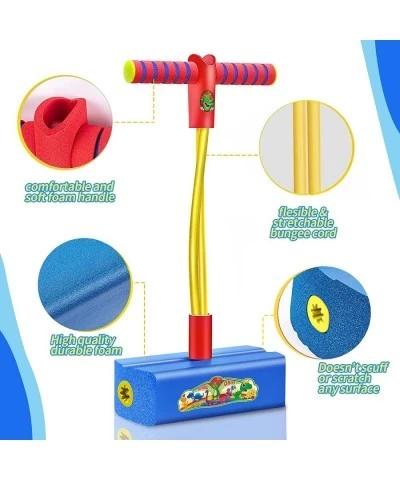 Pogo Stick for Kids Foam Pogo Jumper & Bouncing Pogo Ball Stick Toys for Kids Toddlers Boys Girls and Up Gifts- Fun and Safe ...