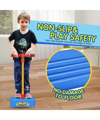 Pogo Stick for Kids Foam Pogo Jumper & Bouncing Pogo Ball Stick Toys for Kids Toddlers Boys Girls and Up Gifts- Fun and Safe ...