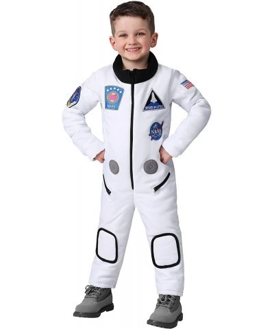 Toddler Deluxe Astronaut Costume Kid's Space Suit NASA Outfit for Toddlers $82.80 Kids' Costumes